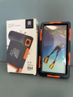 [美品] SHELLBOX 水中撮影 15m/50ftダイビングフォンケース