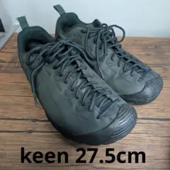 ダークグリーン ジャスパー アウトドアシューズ keen 27.5cm