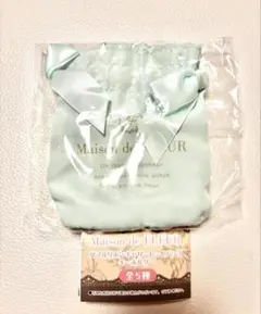 Maison de FLEUR ダブルリボンギャザートートバッグキーホルダー