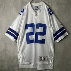 美品 COWBOYS LEGENDS E.SMITH ゲームシャツ Reebok