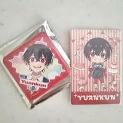 カラフルピーチ　ゆあん　缶バッチコレクション　アニメイト　ぷぴぱ　トレカ