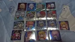 FGO にふぉるめーしょんシール　ウルトラレア　カーマ　オベロン等17枚