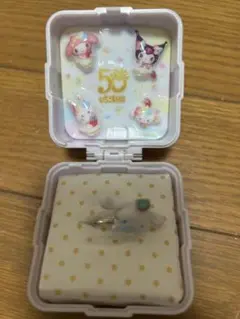 いちご新聞50周年記念　ゆめきゅんリングBOX 　シナモロール