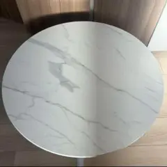 モスコ こたつテーブル ラウンド マーブル φ650 フランフラン
