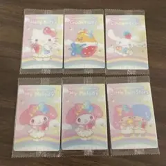 サンリオ ウエハース10 いちご新聞 6枚セット