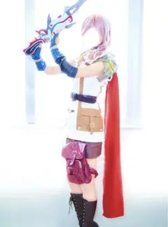 FF13 ヴァニラ コスプレ 衣装 フルセット (1部難あり) ファイナルファンタジーXIII｜ヴァニラ｜なっつ｜イベント