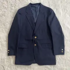 ブレザー 紺 オフィス 仕事 無地