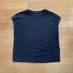 無印良品 ブラック ノースリーブ Tシャツ Mサイズ