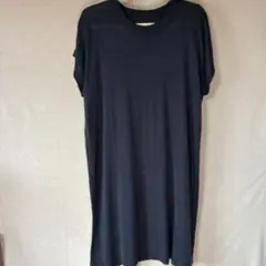 ロングポンチョ（墨黒）