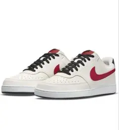 Nike ナイキスニーカーホワイト/レッド スニーカー　24.5センチ美品