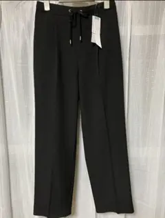 ⭐︎新品未使用⭐︎グローバルワーク リラックススマートストレートパンツ ブラック M