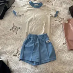 TOKYO GINZA 体操服セット 水色　120 上下セット