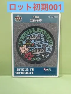 2025年最新】我孫子 マンホールカードの人気アイテム - メルカリ