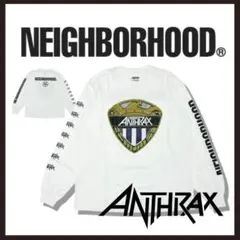 ○★新品 未使用 NEIGHBORHOOD アンスラックスコラボ ロンT 長袖