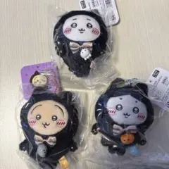 ちいかわ 黒猫マスコット セット
