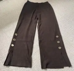 ニットワイドパンツ