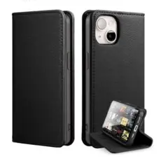 ☘️ iPhone 11ケース 手帳型 カードポケット付き（ブラック）新品未使用