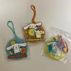 すかいらーく　シナモロール　アクリルチャーム ラバーチャーム