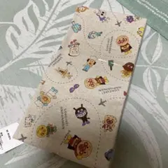 アンパンマン 綿麻キャンバス生地　110cm×100cm 新品未使用品