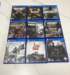PS4 ゲームソフト　9本　まとめ売り
