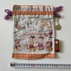 ダッフィー Journeys with Duffy 巾着袋 ディズニーシー