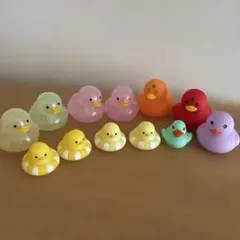 アヒルソフビセット