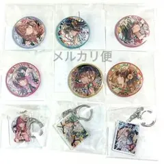 優子鈴 くじクリフ 缶バッジ アクリルキーホルダー 9点