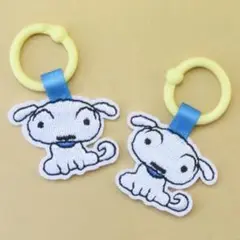 うわぐつタグ クレヨンしんちゃん 上履き 上靴 シューズタグ シロ 1036