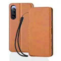 Xperia 1 IV ケース 手帳型 SO-51C SOG06 レザー
