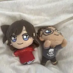 名探偵コナン 毛利蘭＆服部平次 ぬいぐるみセット