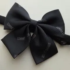 COMME CA ISM 黒 リボン