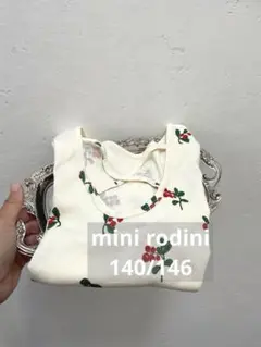 セール⚫︎mini rodini⚫︎リンゴンベリートップス 140/146