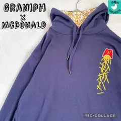 graniph　McDonald　グラニフ　パーカー　マクドナルド　コラボ