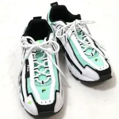 MSGM×FILA コラボ　ダッドスニーカー　ミントグリーン　28センチ