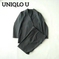 ユニクロユー ジャケット パンツ セットアップ ダークグリーン Sサイズ