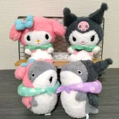 おでかけ子ザメ×サンリオキャラクターズ　マイメロディ&クロミ