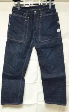 Fall Leaf R Pants 14oz Denim SASSAFRAS