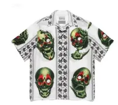 WACKO MARIA SKELETON MOTIF COLLAGE M