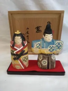 雛人形　日展作家　北岡秀雄作 北岡秀雄 日展作家 雛人形 蘭