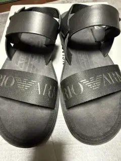 ARMANI ブラック サンダル