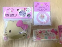 日焼けキティ　セリア　3点セット