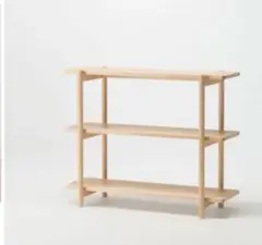 旭川家具 cosine コサイン　リビングシェルフ 85 メープル