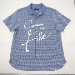 【美品】コムサフィユ　Comme ça Fille 半袖シャツ 150-160