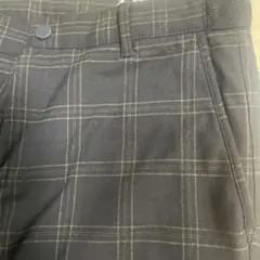 ZARAネイビー チェック柄 スラックス