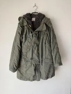 美品デニム&ダンガリーミリタリー2wayコート150