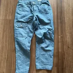 オーディナリーフィッツOrdinary fits クロップドパンツ