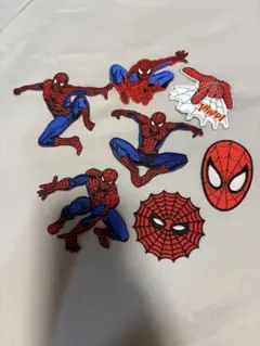 スパイダーマン ワッペンセット