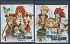 ●テイルズ　オブ　ジ　アビス①・②●セル版ブルーレイ+CD