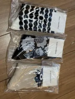 marimekko フラワー柄ソックス 3足セット 00