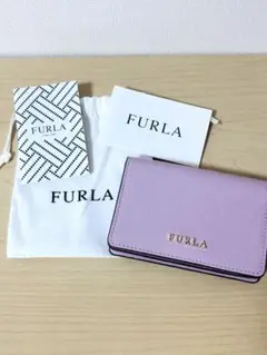 FURLA 名刺入れ　ピンク